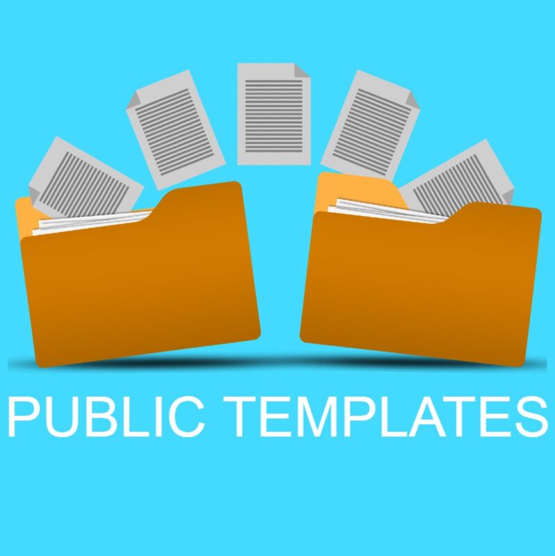 Public Templates Options