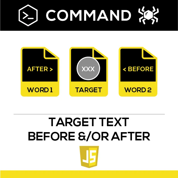 Target Text Before After