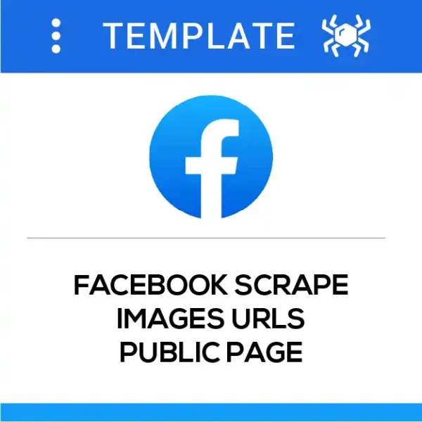 Facebook Scrape Images URLS public page